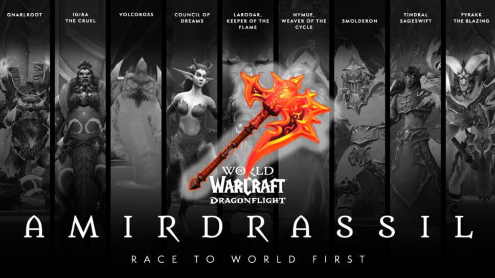 Fyr’alath the Dreamrender axe, quest revealed after RWF Mythic Fyrakk kill cover image