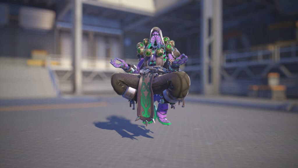 Cultist Zenyatta skin (Image via Blizzard Entertainment)