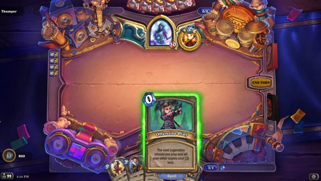 Hearthstone Cloneball Tavern Brawl screenshot (Image via Blizzard Entertainment)
