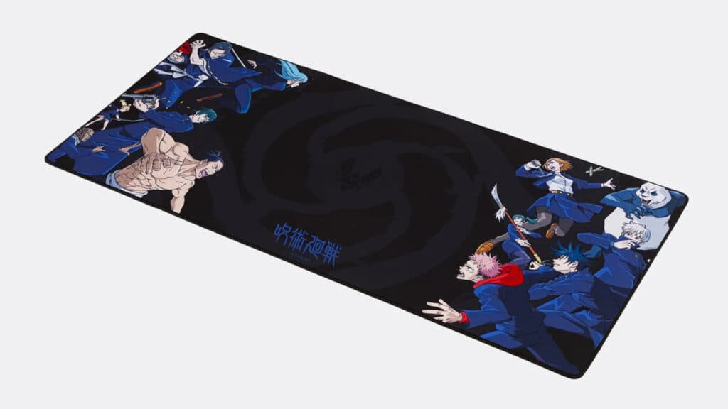 Team Vitality x Jujutsu Kaisen mouse pad (Image via Team Vitality)