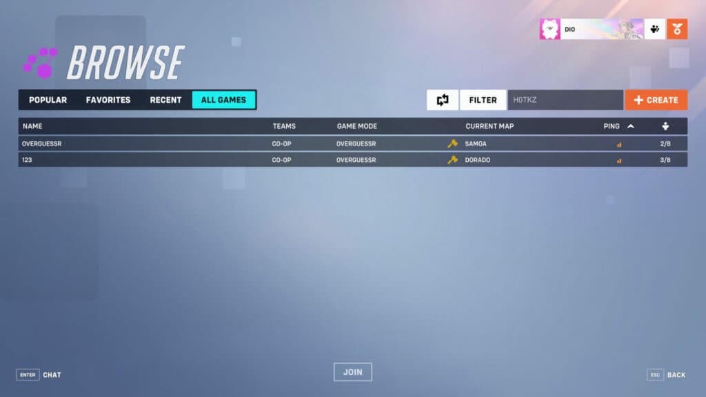 Overwatch 2's custom games (Image via Blizzard Entertainment)