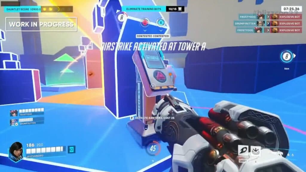 Hero Mastery: Gauntlet gameplay (Image via Blizzard Entertainment)