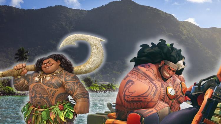 What can Mauga say except “You’re Welcome” in homage to Maui from Moana ...