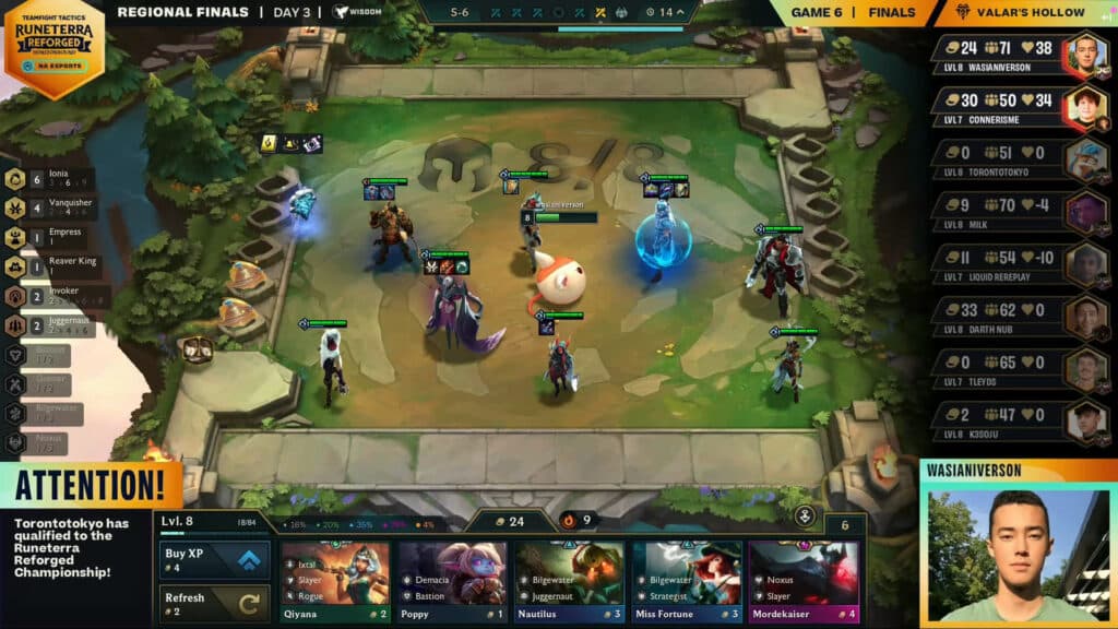 Wasianiverson wins Runeterra Reforged NA Regional Finals (Image via Riot Games)