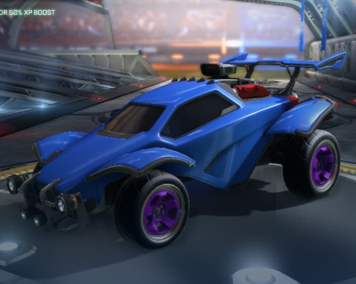 Purple Scoot Wheels