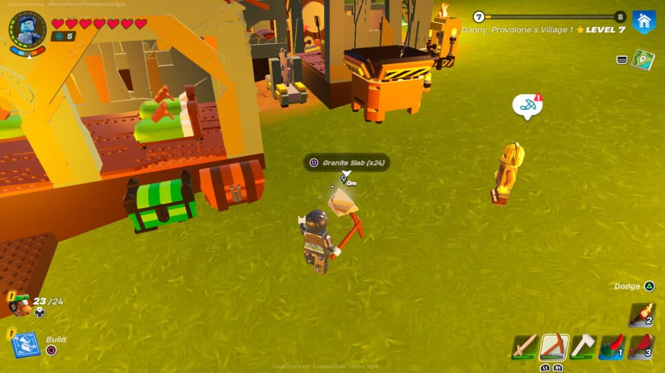 How to make Granite Slabs in LEGO Fortnite cover image