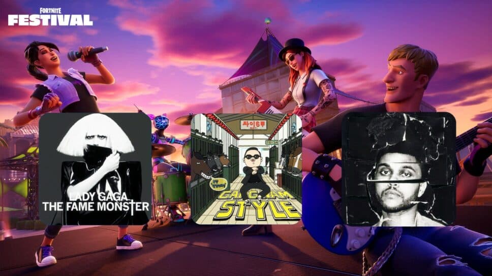 All Fortnite Festival songs ever released cover image
