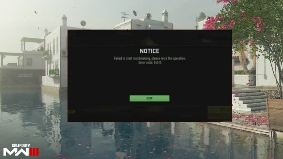 How to Fix Error Code 14515 in Modern Warfare 3 (Travis Rilea Error) cover image