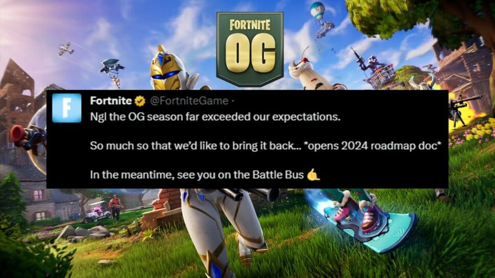 Fortnite OG will return in 2024 cover image