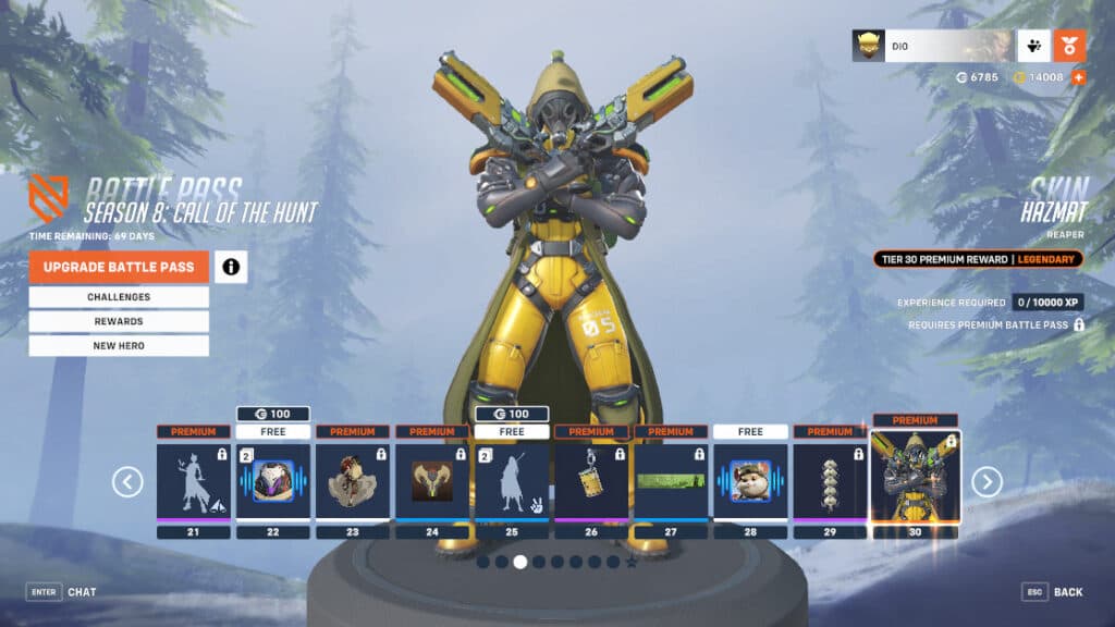 Overwatch 2 Reveals Every Season 8 Battle Pass Skin Esports Gg