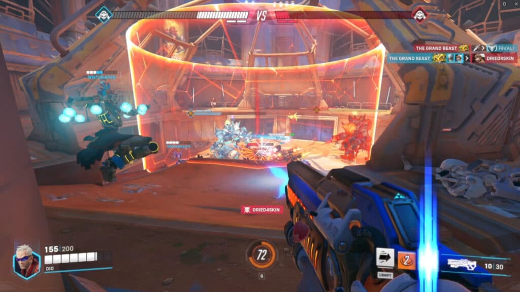 Attack the enemy players (Image via Blizzard Entertainment)