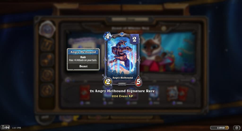 Angry Helhound screenshot (Image via Blizzard Entertainment)