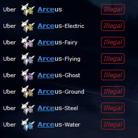 Arceus screenshot (Image via Smogon)