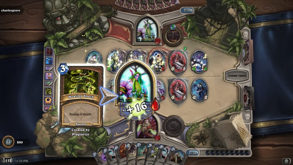 Hearthstone A New Year Bash Tavern Brawl strategy (Image via Blizzard Entertainment)