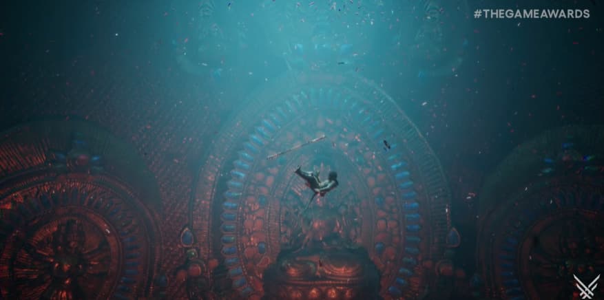 Black Myth Wukong (image via The Game Awards on YouTube)