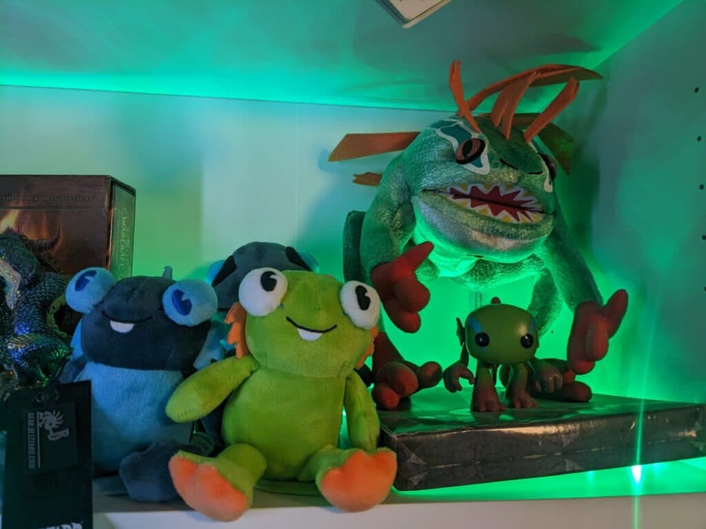 <em>No, YOU have too many Murloc toys</em>