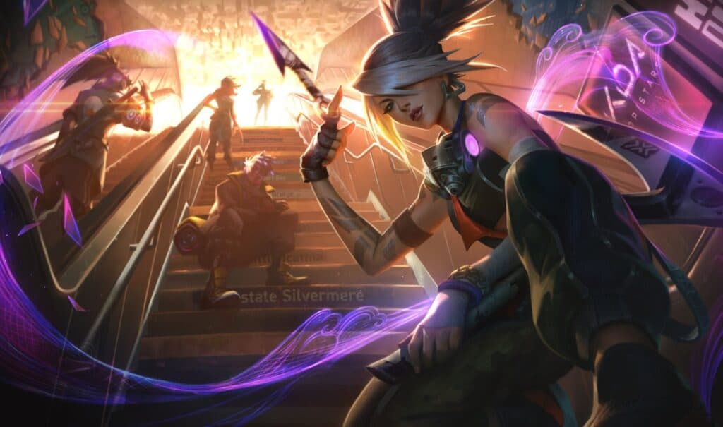 True Damage Akali (Image via Riot Games)