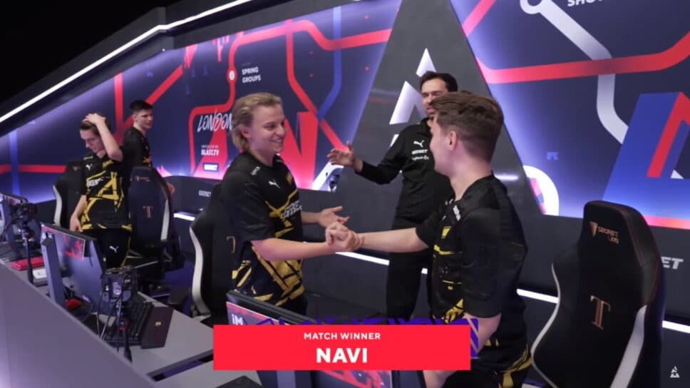 NAVI overtakes G2 in BLAST Premier Spring Groups cover image