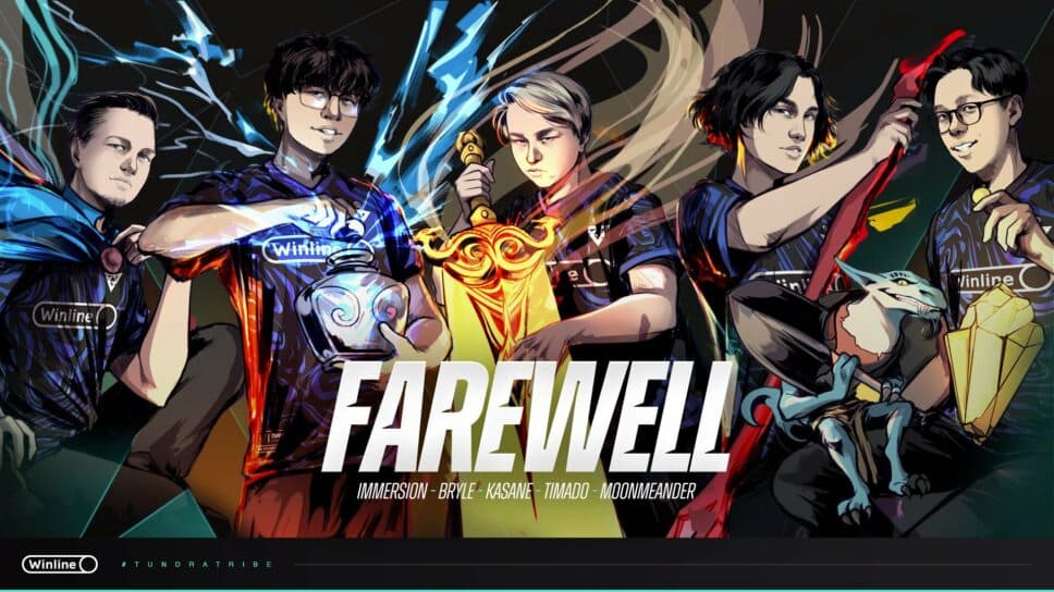 Tundra Esports drops Dota 2 roster just 20 days after signing cover image