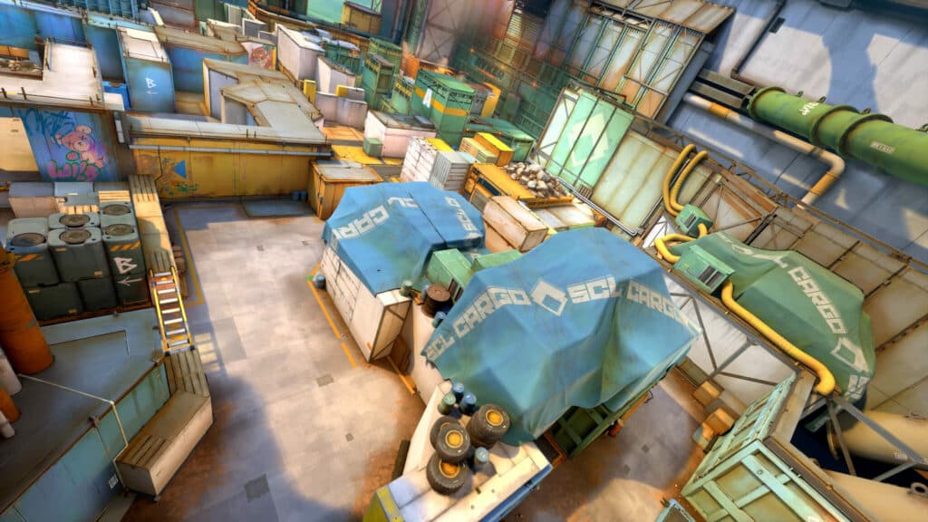 The most recent beta featured a new map pictured above (Image via Mountaintop)