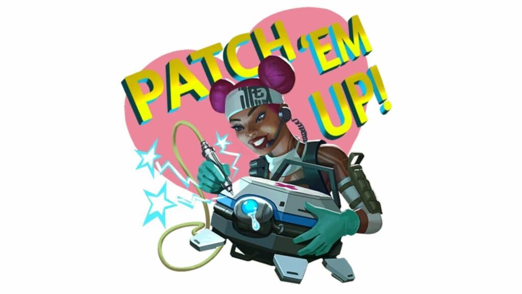 Lifeline holospray (Image via Electronic Arts Inc.)