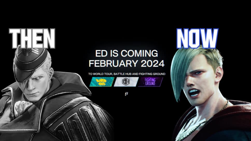 Ed revealed for SF6, looks quite a bit different than at last we saw him cover image