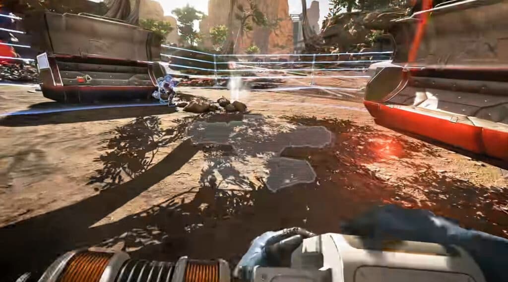 Wattson placing Interception Pylon (Image via Electronic Arts Inc.)