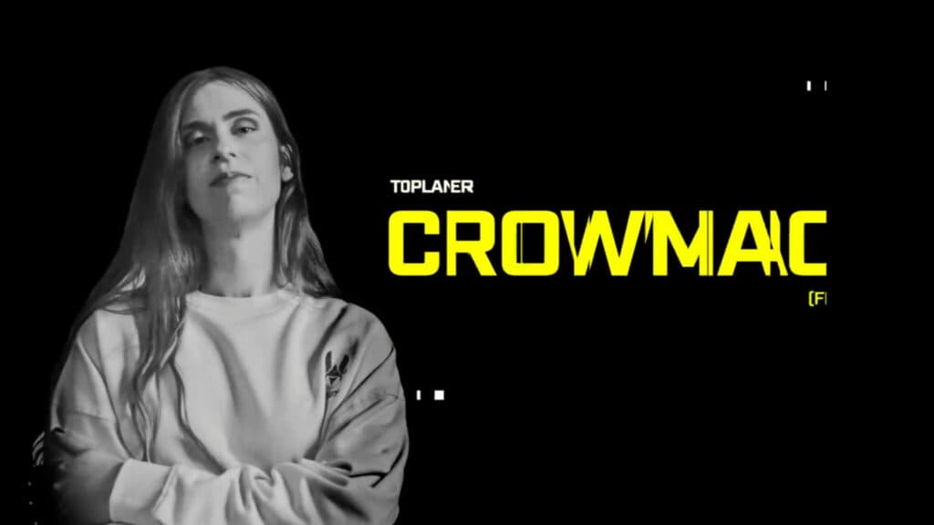 Team Vitality Rising Bees player CrowMac (Image via Team Vitality)