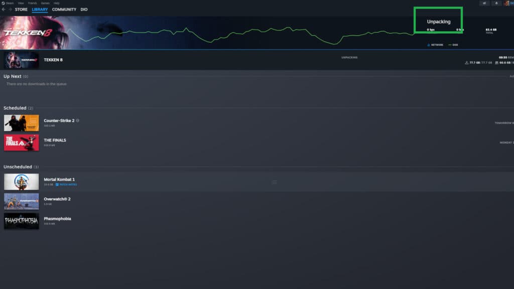 How to fix the Steam unpacking error (Image via esports.gg)