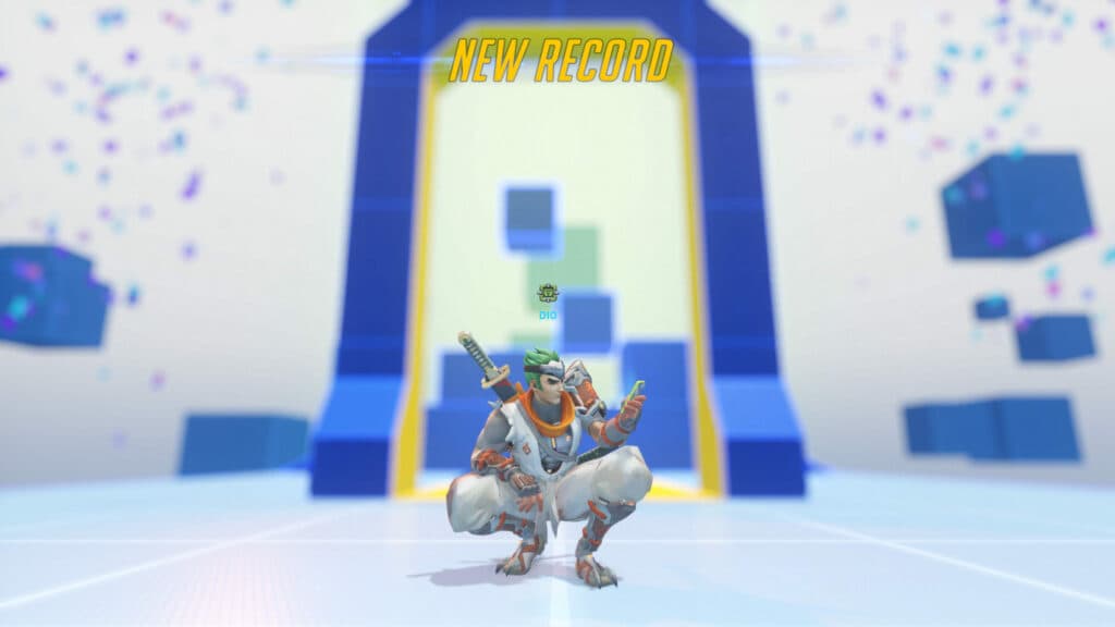 Overwatch 2 Hero Mastery game mode screenshot featuring Genji (Image via esports.gg)