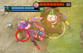 Pudge's Rot normally