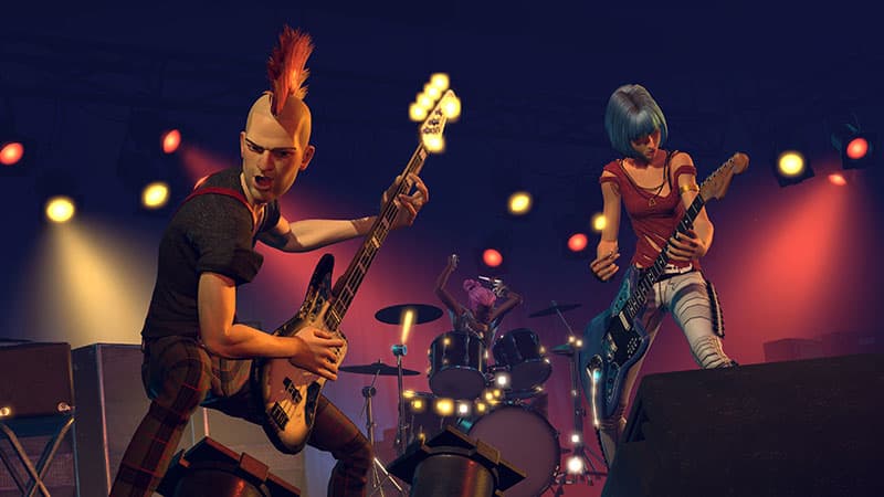 Rock Band 4 to quit making content; confirms instrument support is coming to Fortnite Festival cover image