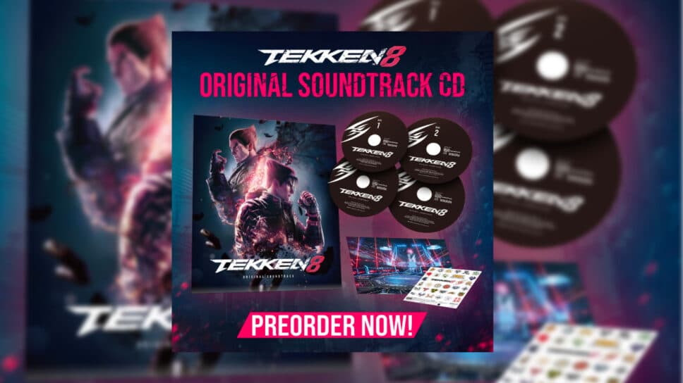 Tekken 8 releases physical OST cover image