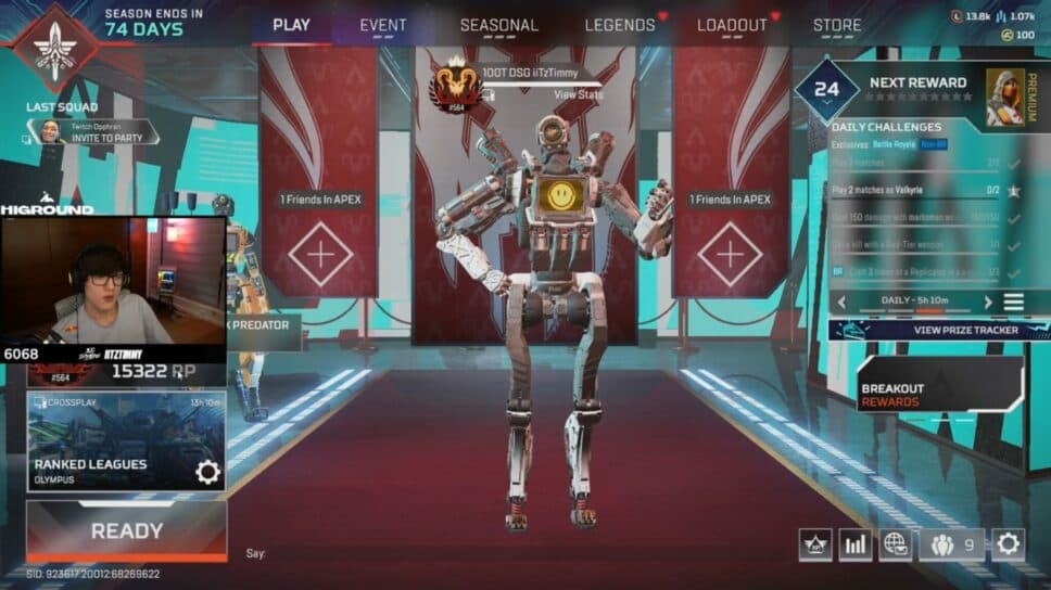 iitzTimmy completes Rookie to Pred in 34 hours cover image