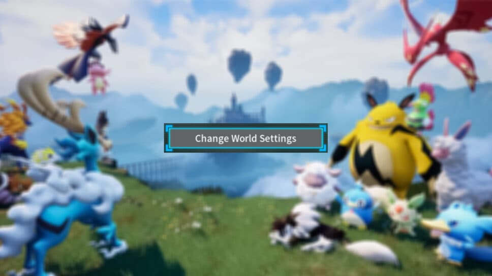 Palworld World Settings explained cover image