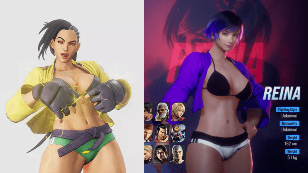 Laura vs Reina comparison