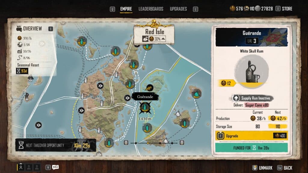 The Helm gives you tools to create a smuggling operation (Screenshot via esports.gg)