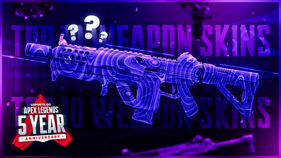 Five Years of Apex Legends: Top Weapon Skins of all-time cover image