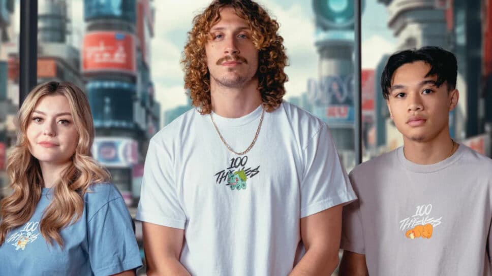 The 100 Thieves x Pokémon collection revealed! cover image