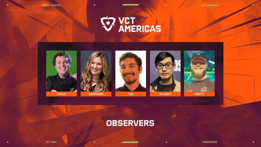 A look at those handling observing duties (Image via Riot Games)