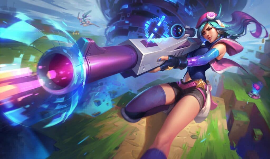 Arcade Caitlyn (Image via Riot Games)