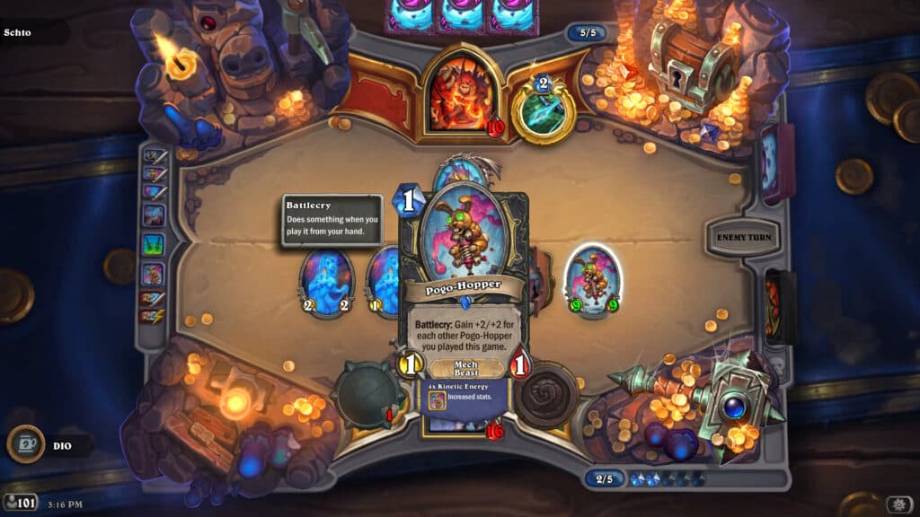 Battle of the Bans Tavern Brawl deck (Image via Blizzard Entertainment)