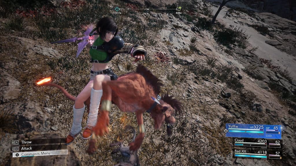 Yuffie and Red XIII in Final Fantasy 7 Rebirth (Image via Square Enix)