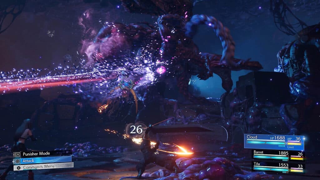 Final Fantasy 7 Rebirth gameplay screenshot (Image via Square Enix)