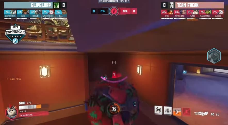 Flats on tank as Wrecking Ball (Image via Jay3 on YouTube)