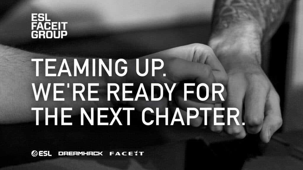 ESL and FACEIT joined forces in 2022 (Image via EFG)