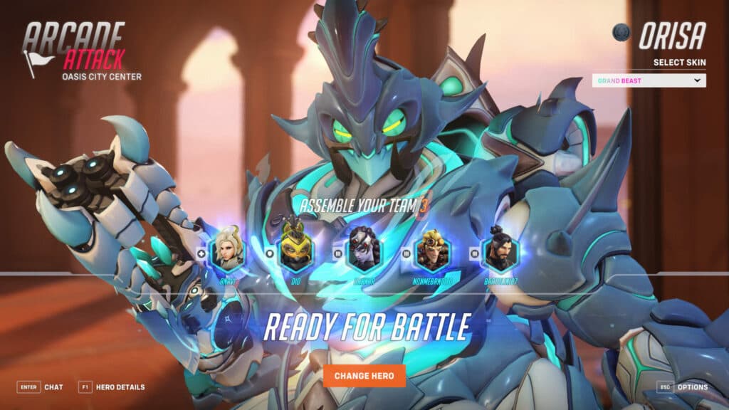 Your team can select any role combination (Image via Blizzard Entertainment)