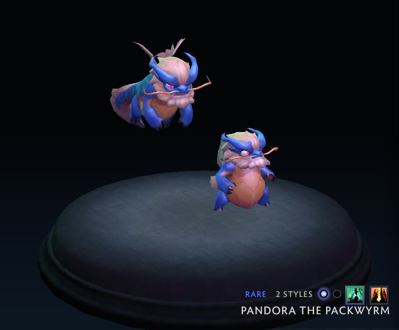 Pandora the Packwyrm Style 1.<br>(Screenshot via esports.gg)