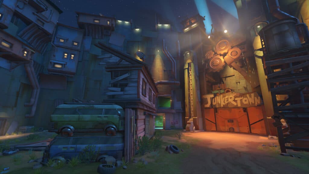 Overwatch 2 Junkertown rework (Image via Blizzard Entertainment)