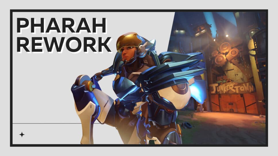 AIR DASH! Overwatch 2 Pharah rework arrives to secure the skies cover image